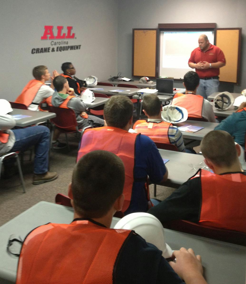 N.C. High School Students Learn About Crane Industry Up Close | Construction News