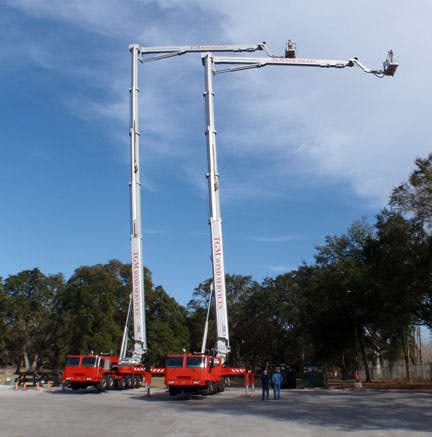 Bronto Skylift Aerials Delivered for Wind Turbine Inspection and Maintenance