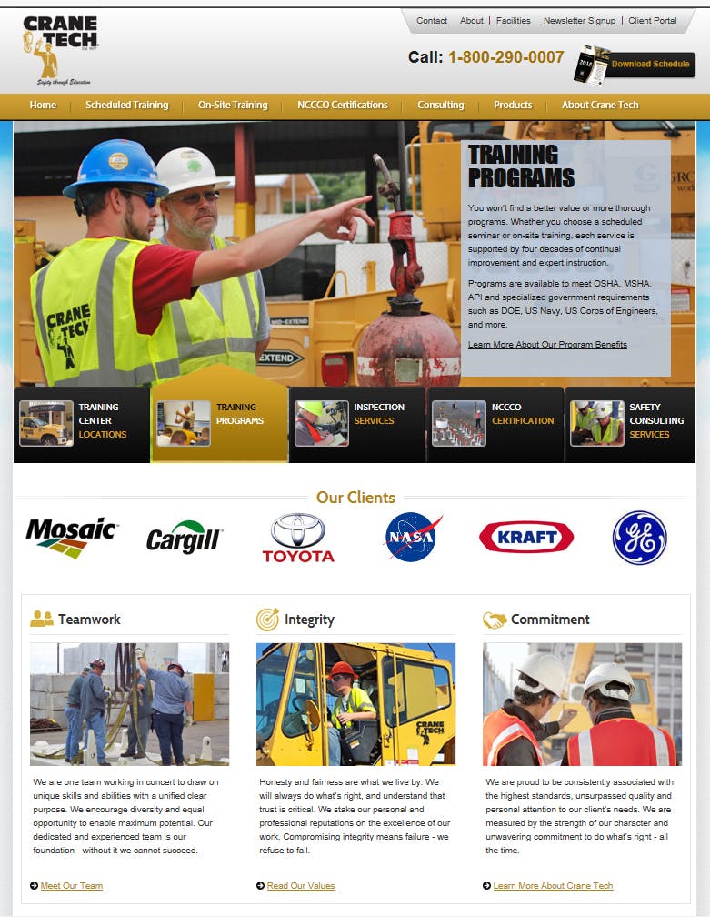 Crane Tech's Redesigned Website Simplifies Searches | Construction News