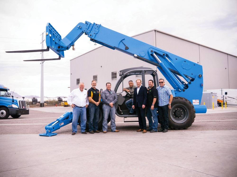 Empire Roofing Takes Xtreme's First Six XR1055 Telehandlers