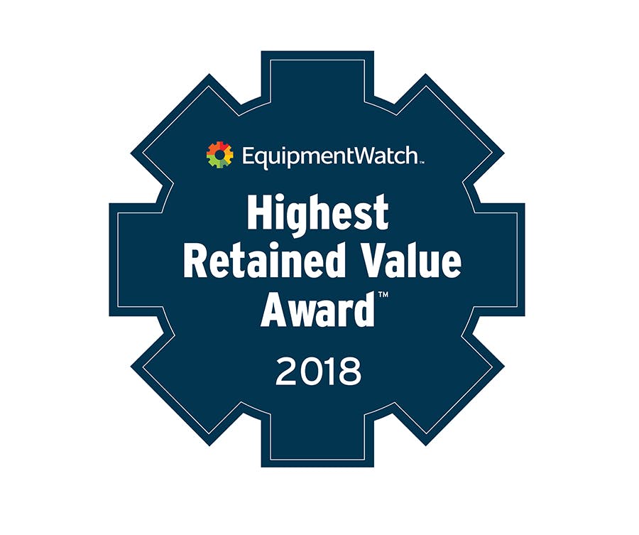EquipmentWatch Announces Winners of 3rd Annual Highest Retained Value Awards