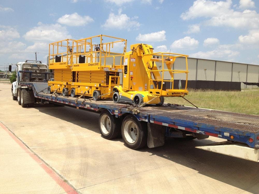 Champion Rentals' Major Aerial Lift Purchase from Haulotte