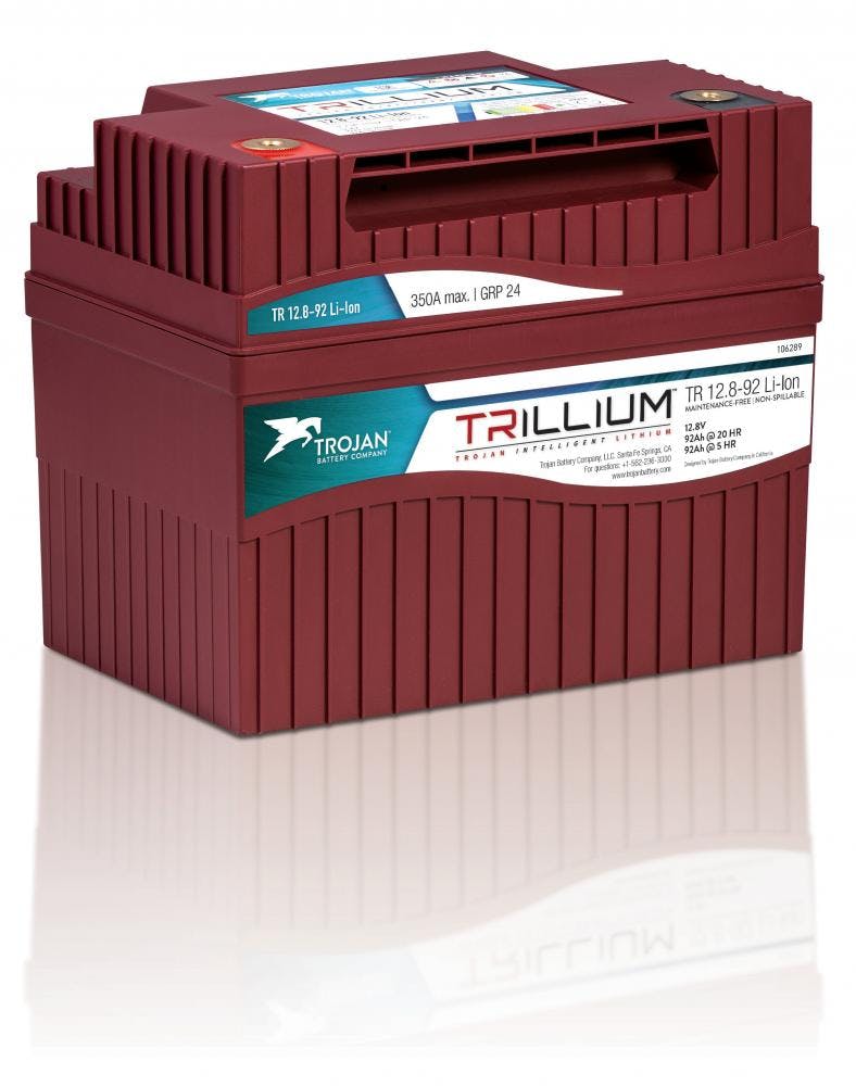 Trojan Battery Introduces Trillium Lithium Ion Batteries