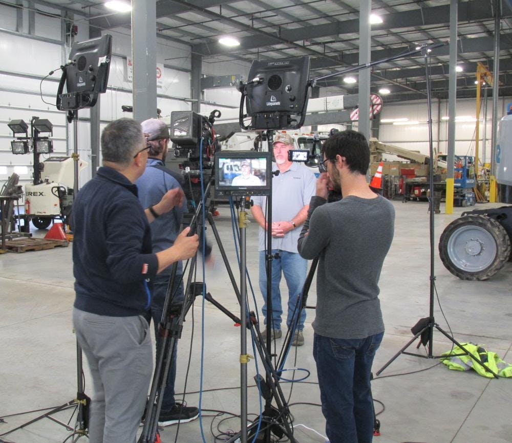 Terex Service Center Employees to Share Military Veteran Stories on TV Show