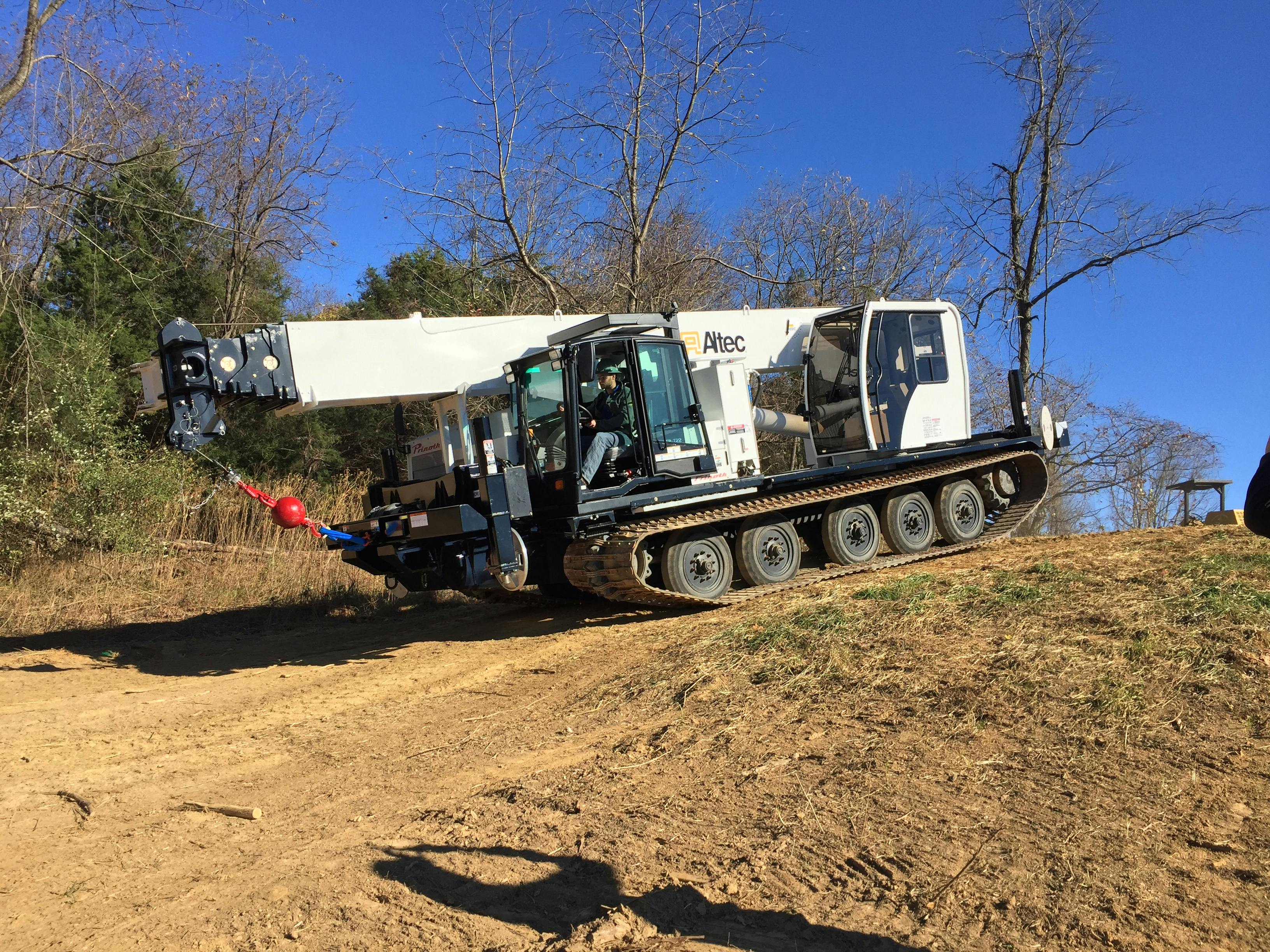 Prinoth Panther T22 Carrier Now Available with Altec's Largest Cranes | Construction News
