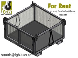 LGH Adds Material Baskets to Rental Inventory | Construction News