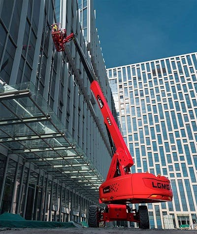 New LGMG Boom Lift Reaches Up 72’ or Out 57’