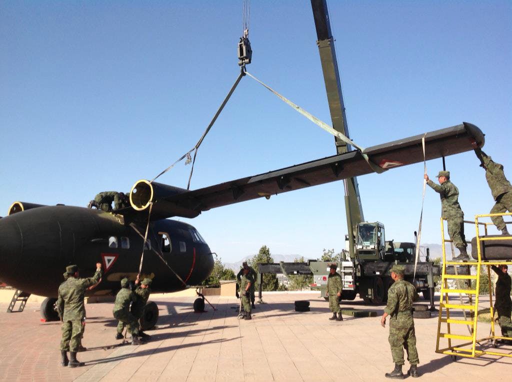 National Crane Boom Truck Assists Mexican Army Maintain Fleets | Equipment Application