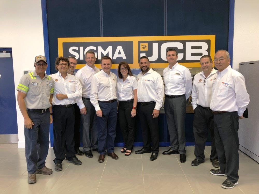 JCB Adds Sigma to North American Dealer Network