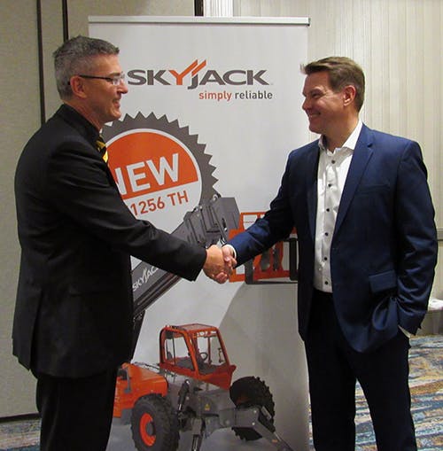 Skyjack and Trackunit Partner to Provide Machine Connectivity 