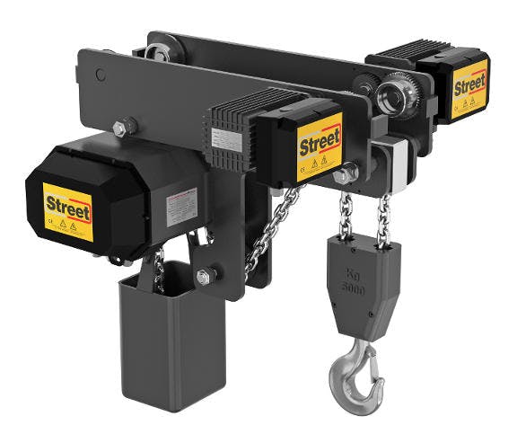 Street Unveils New Electric Chain Hoists