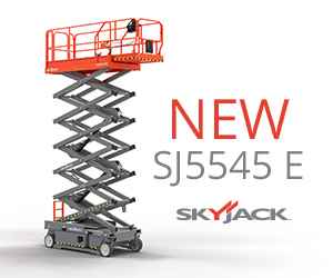 Skyjack Introduces SJ5545 E Electric Scissor Lift
