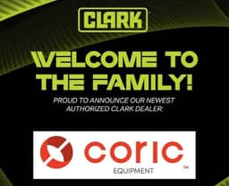 CLARK Appoints CORIC Equipment to Serve Michigan Markets