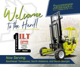 Donkey Forklifts Adds Industrial Lift Truck as Dealer
