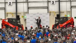 Kubota Begins SVL75-3 Compact Track Loader Production