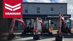 Yanmar Adds Newfoundland Dealer for Compact Equipment