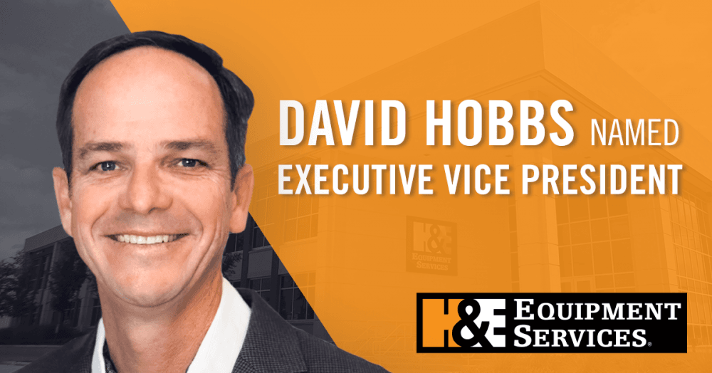 Hobbs Returns to Industry as EVP of H&E 