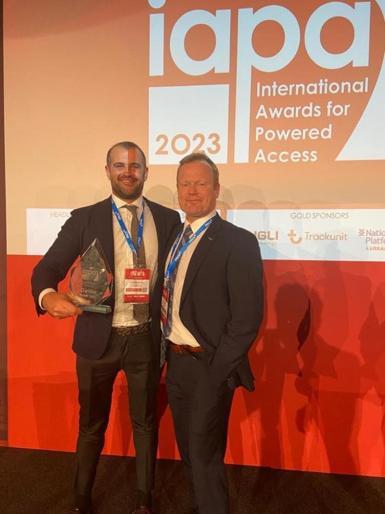 Genie Awarded IAPA 2023 Sustainability Award