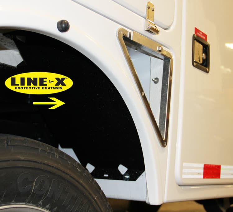 Versalift East Now Offers LINE-X Coatings