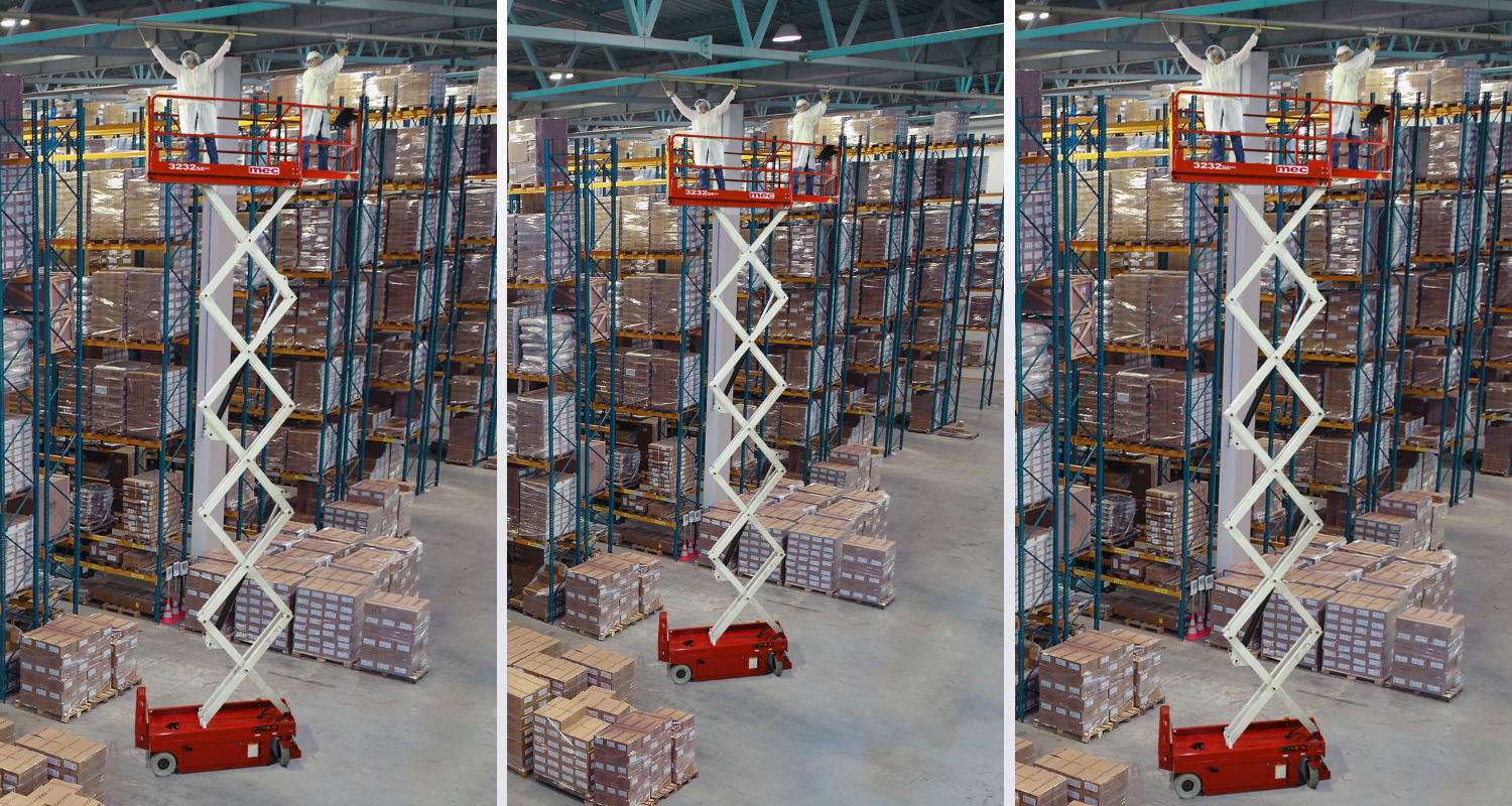 MEC Launches New Scissor Lift Drivable at Full Height