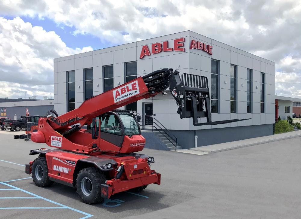Manitou Welcomes Able Equipment to the Manitou Americas Dealer Network