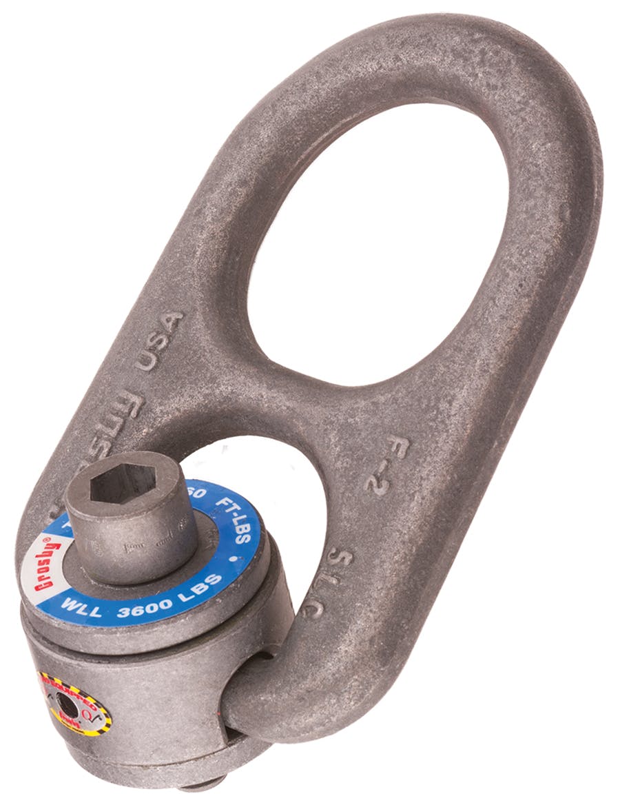 The Crosby Group Adds "Cold Tuff" Hoist Rings to Product Line