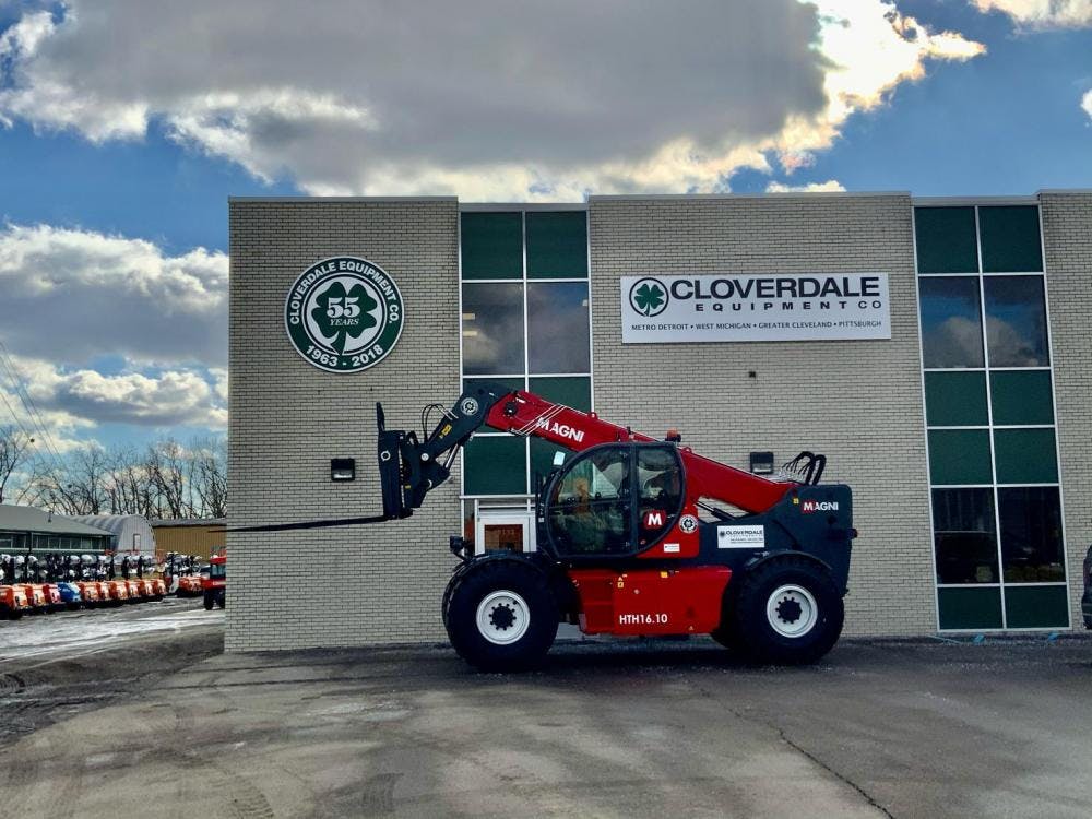 Cloverdale Equipment Co. Named Magni Authorized Dealer for Michigan and Parts of Ohio and Pennsylvania