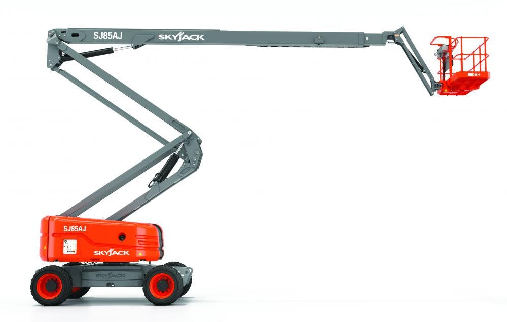 Skyjack Unveils 85-ft. Articulating Boom at The Rental Show