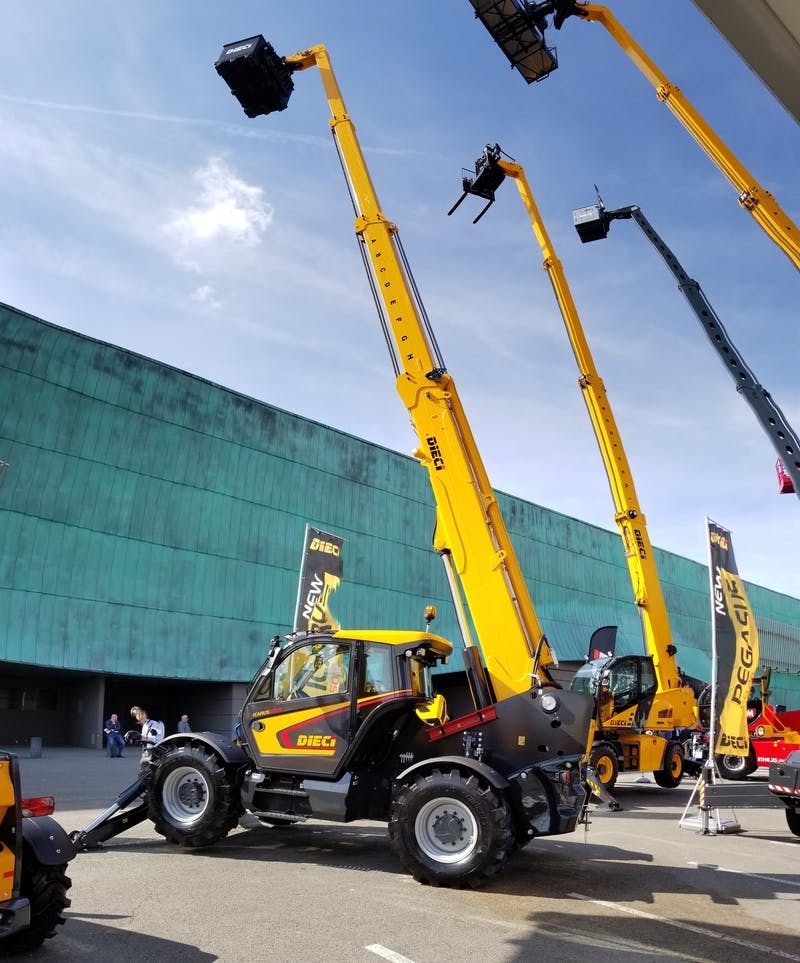 Dieci Introduces Fixed, Rotating Telehandlers