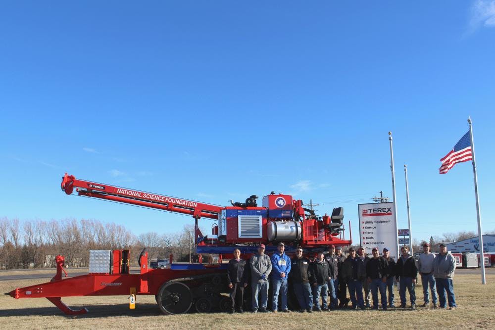 Terex Utilities ships A330 Auger Drill to Antarctica for Scientific Research