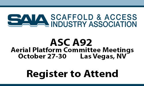 Open Invitation to Attend SAIA's ASC A92 Meetings in October 