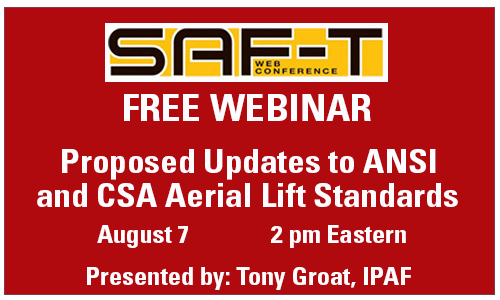 Webinar on Powered Access Standards Scheduled for Aug. 7