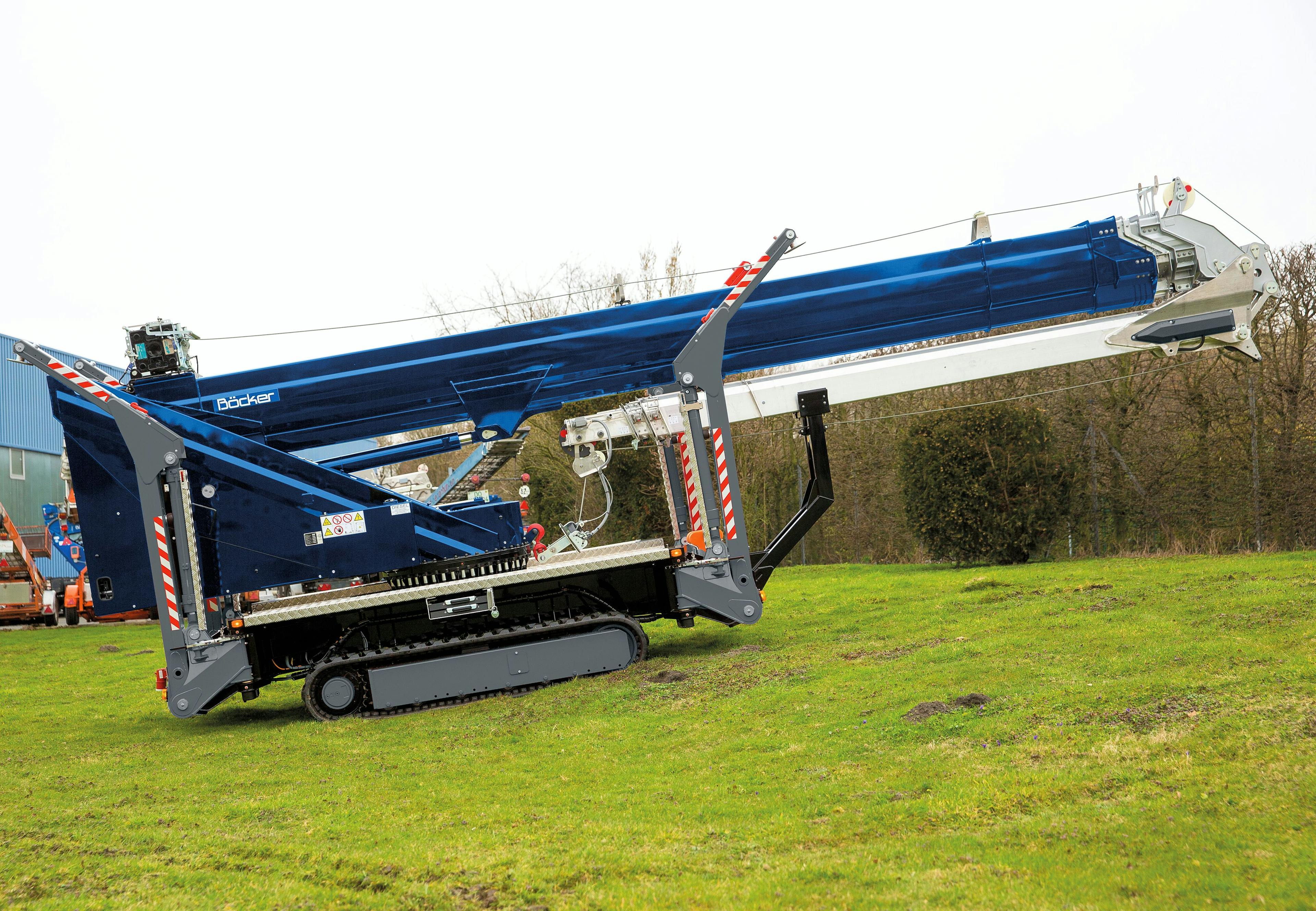 Boecker Rolls Out Track-Mounted Mini-Crane | Construction News