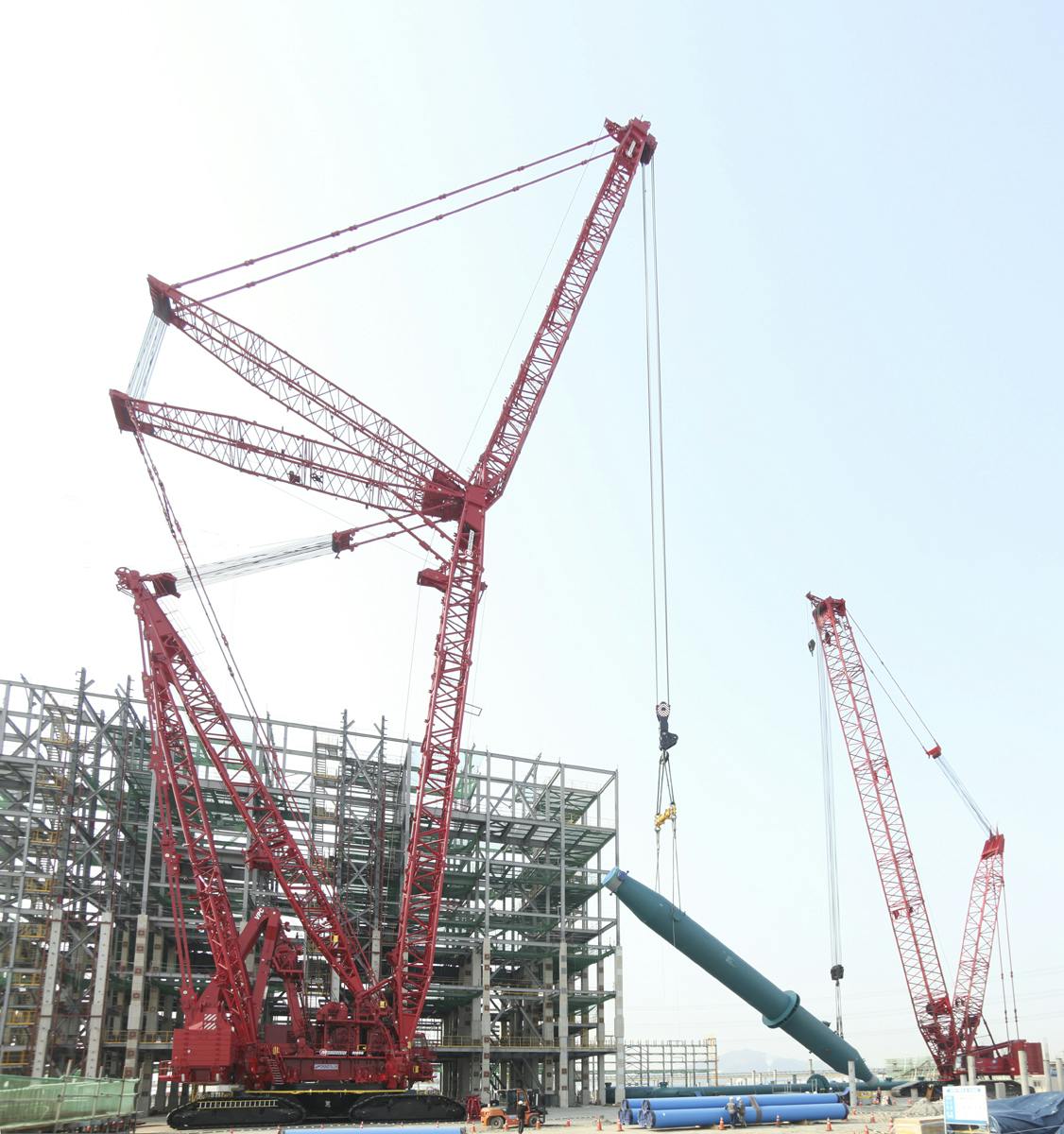 Manitowoc 31000 Crawler Crane Arrives in South Korea | Construction News