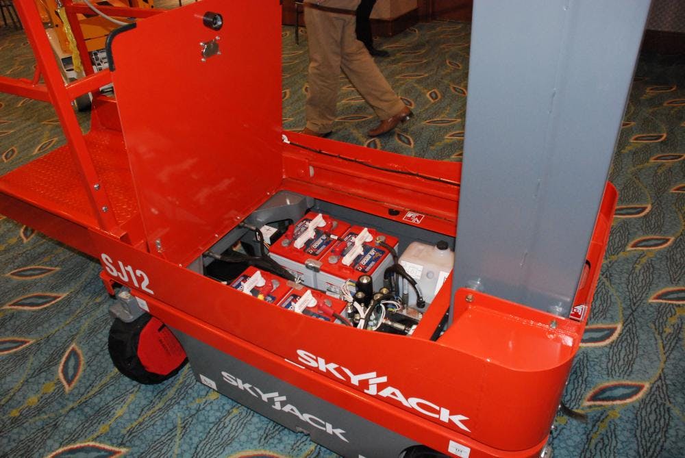 Standout Features on Skyjack's SJ12 Powered Access Lift