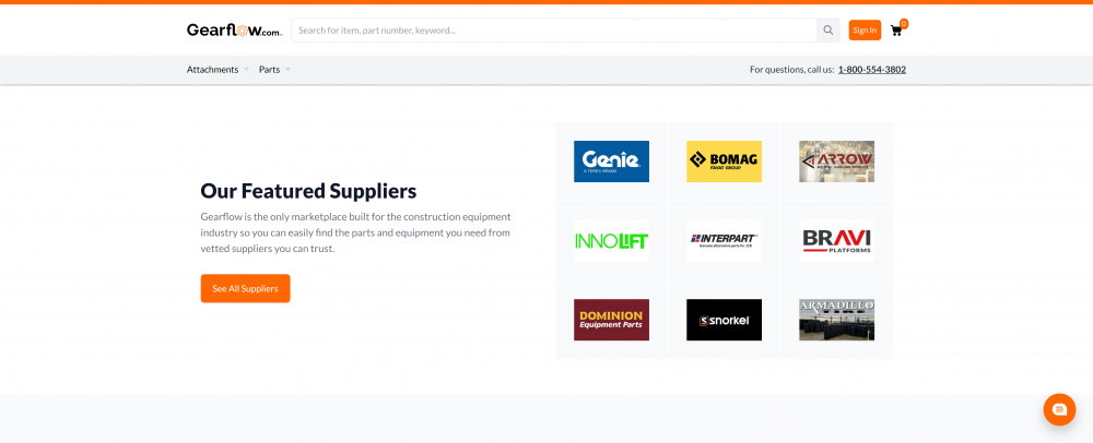 Gearflow Brings Online Parts Marketplace to Construction Equipment