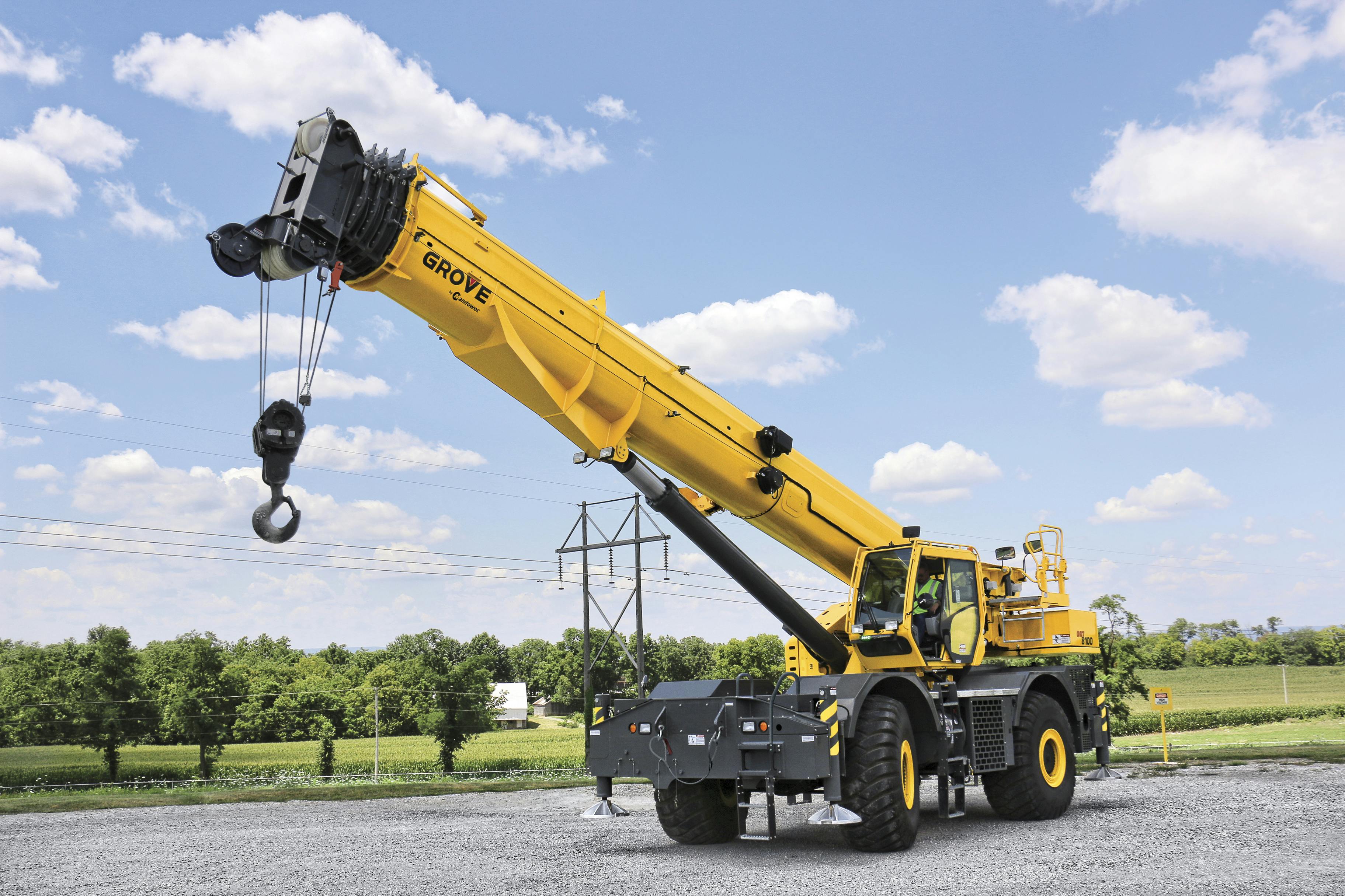 Grove Introduces New 100- and 88-ton Rough Terrain Cranes | Construction News