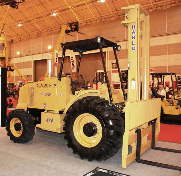 Harlo Upgrades HP6500 and HP8500 Straight-Mast Forklifts