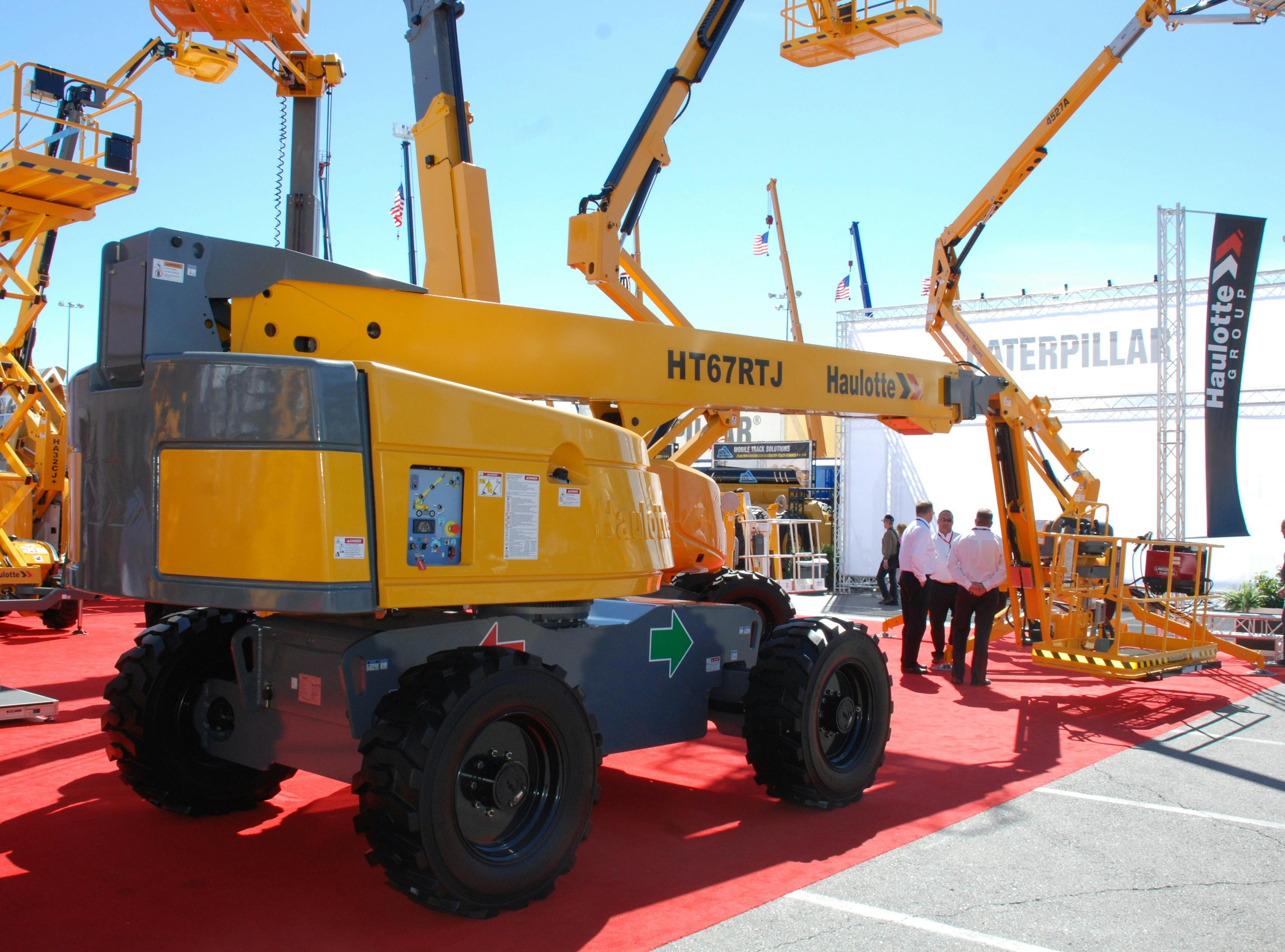Haulotte Highlights Its New HT67RTJ Telescopic Boom at ConExpo | Powered Access