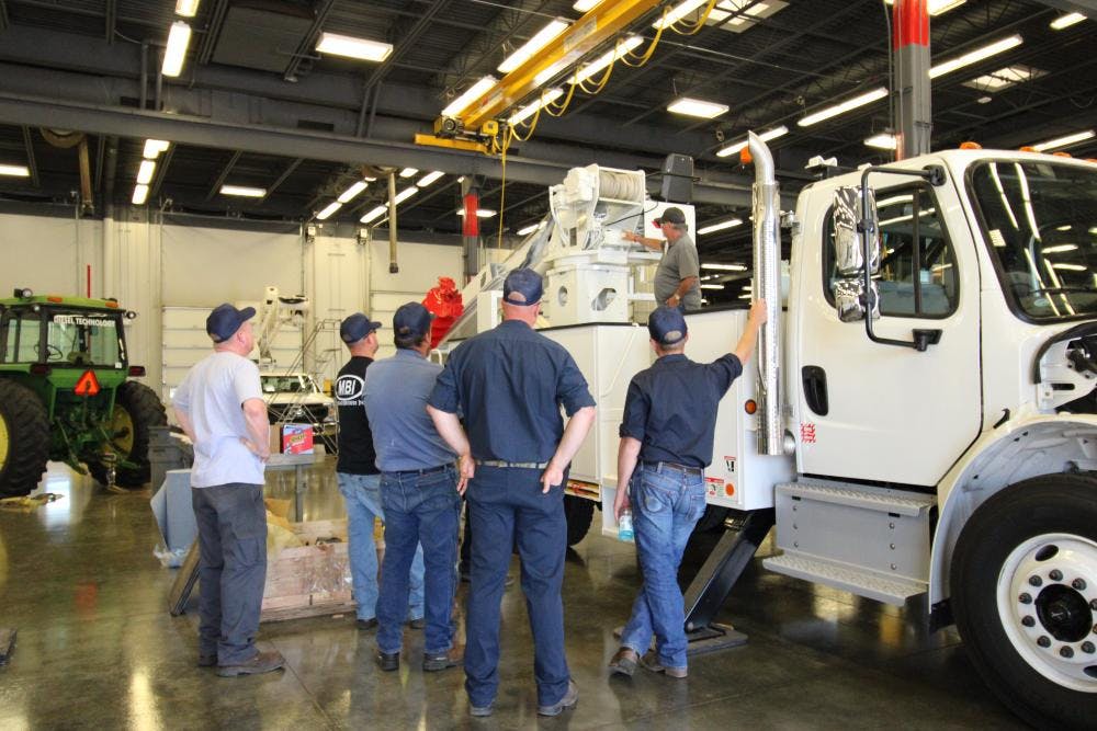 Terex Hosts Service School for Techs and More