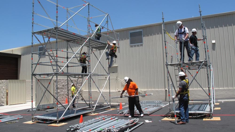 Scaffold Builder Rodeo Kicks Off at SAIA Annual Convention