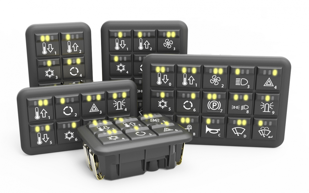 Grayhill Updates CANbus Keypads, MMI Controllers 