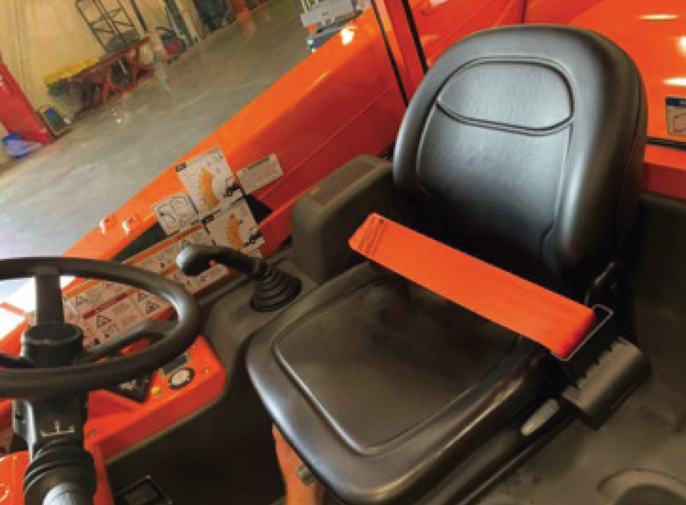 JLG Seatbelt Engagement and Operator Presence Option Now Available as an Aftermarket Accessory