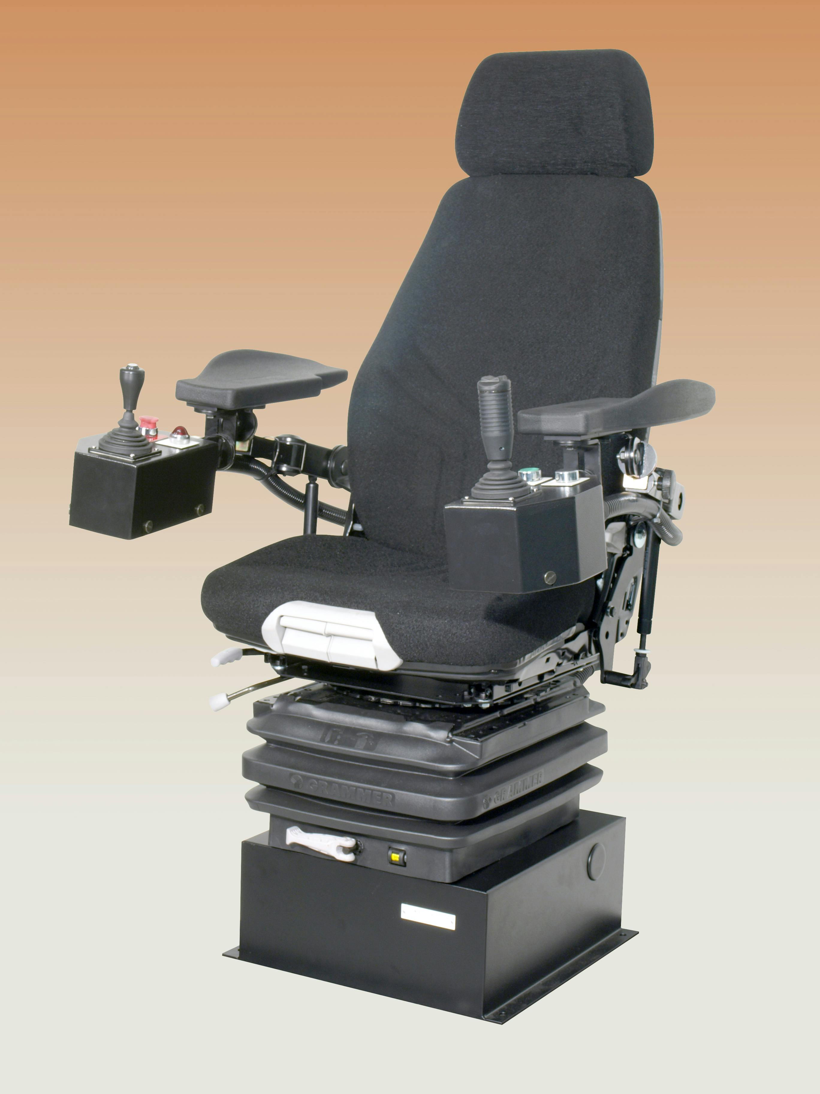 J.R. Merritt Operator Armchair Features Integrated Design System