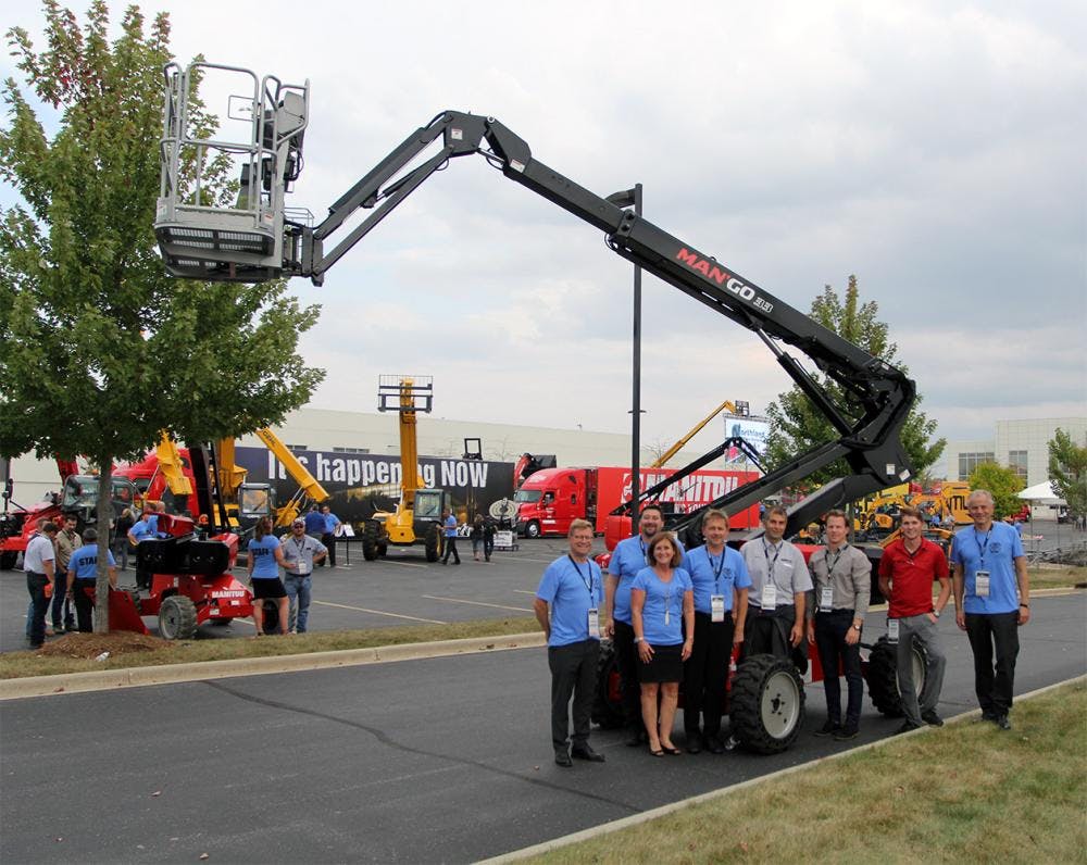 Manitou Unveils Mobile Elevating Work Platforms in North America
