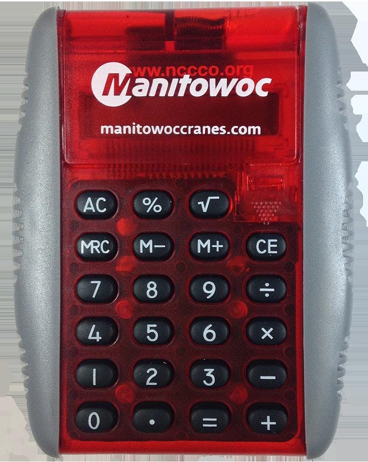 Manitowoc Cranes Provides Calculators for CCO Exams | Construction News