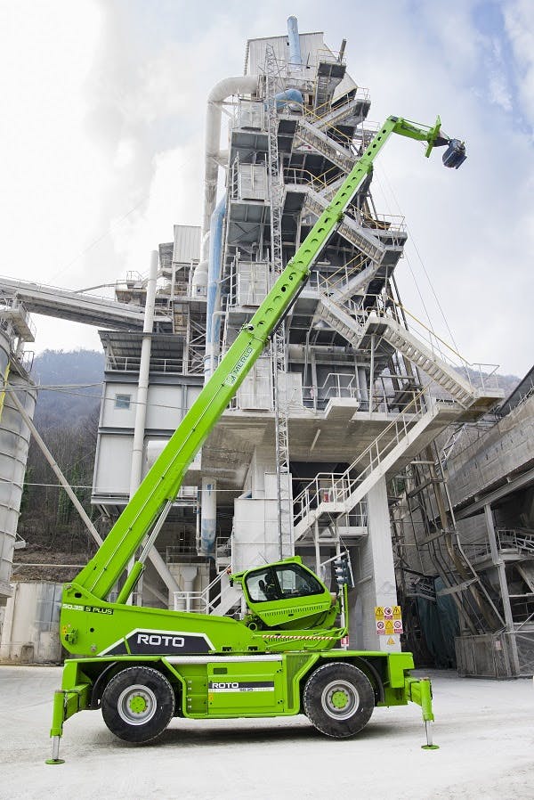 Applied Machinery Sales to Introduce Merlo Rotating Telehandler with 115-Ft. Lift