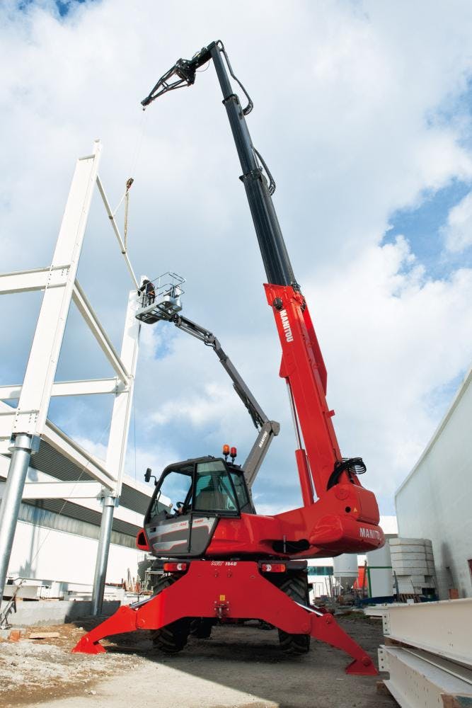Manitou Telehandlers Deliver More Capacity