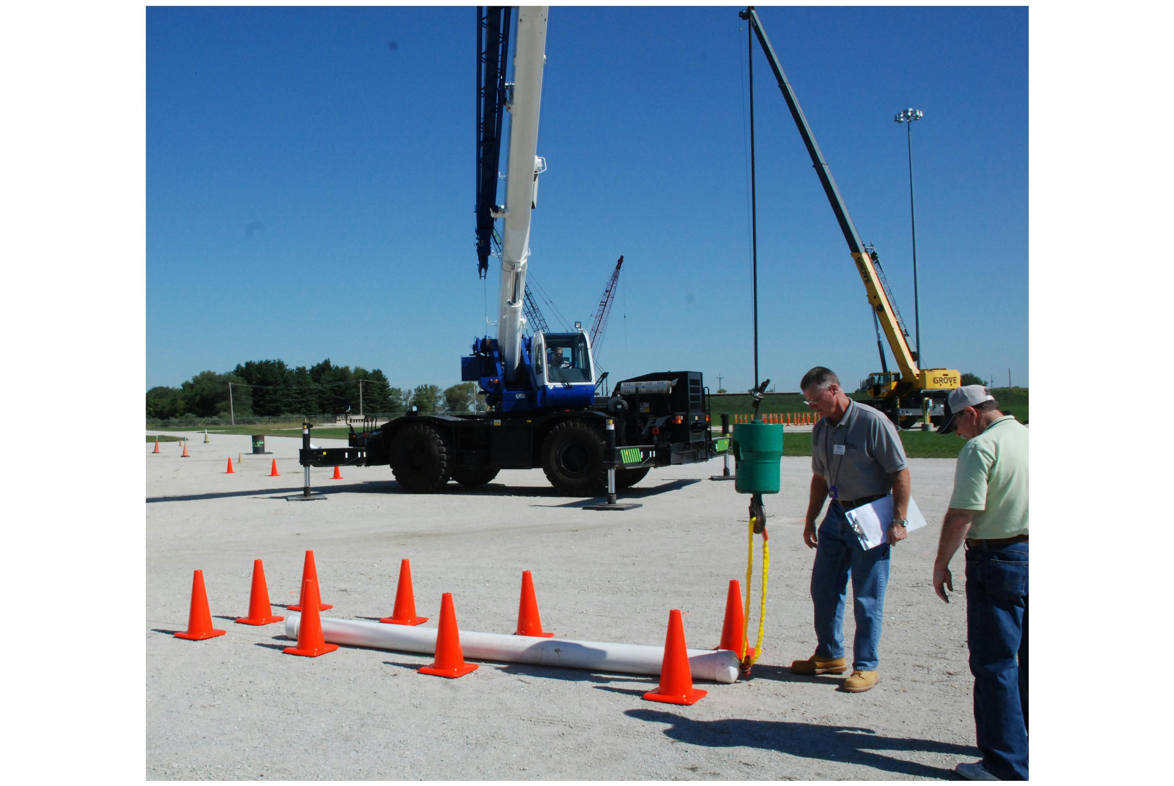 Crane Operators Test Skills at Regional Rodeos