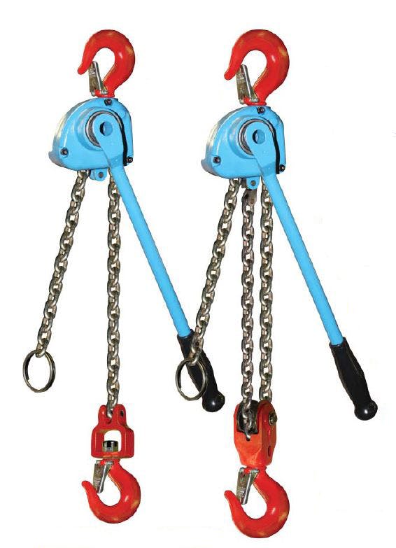 Reliable Equipment Introduces Lever Chain Hoists | Construction News